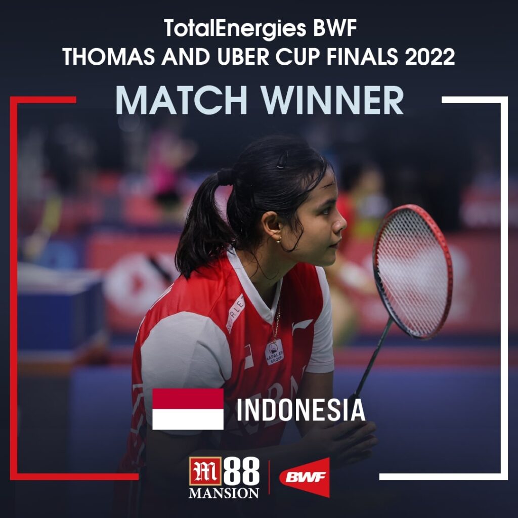 Bilqis Prasista The Badminton Rising Star From Indonesia in the Uber Cup 2022 