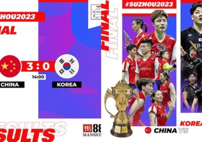 BWF Sudirman Final China beat Korea to clinch 13th title