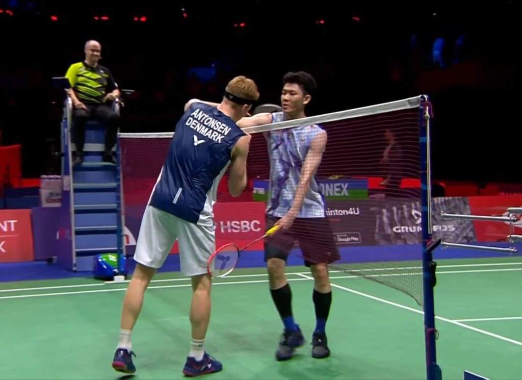 Antonsen beat Lee