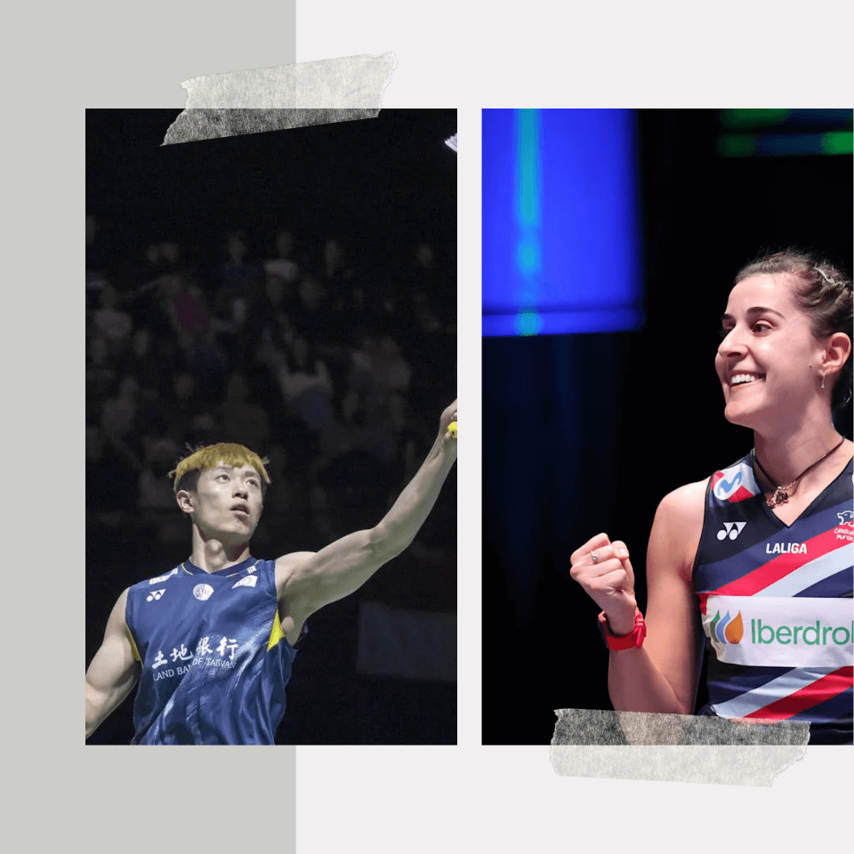 Lin Chun Yi and Carolina Marin won their respective divisions in the 2024 Swiss Open Super 300.