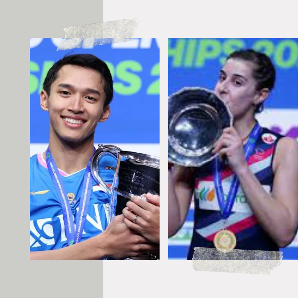 Jonatan Christie and Carolina Marin emerged as champions in the 2024 Yonex All England Championship.