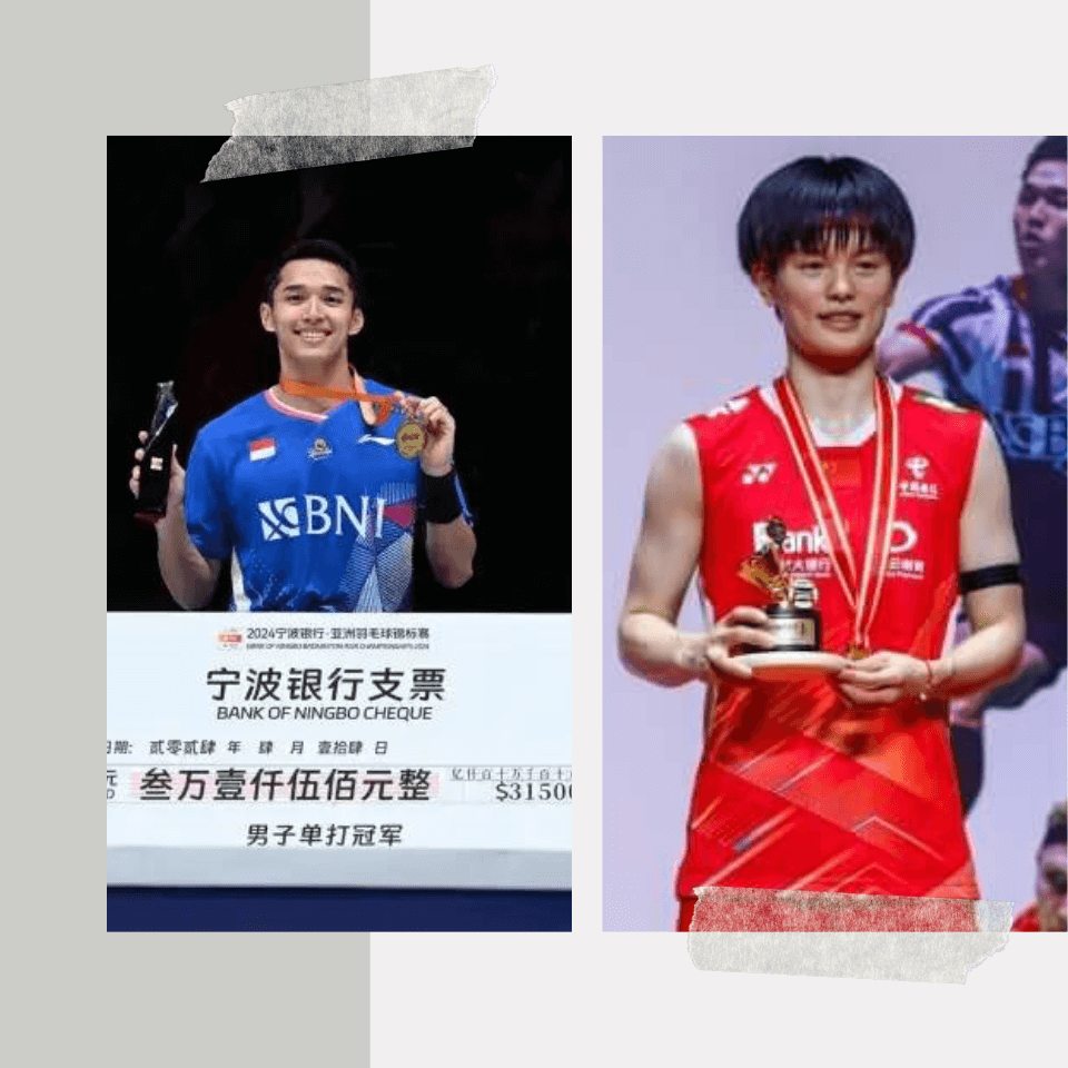 Jonatan Christie, Wang Zhi Yi claim BAC men’s, women’s titles