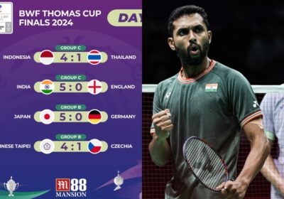 Thomas Cup Finals 2024 Results Day 3