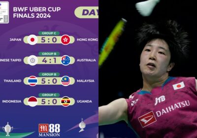 Uber Cup 2024 Finals Day 3 Results