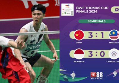 Thomas Cup Semifinal results