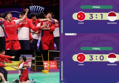 Thomas and Uber Cup final results