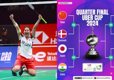 Uber Cup 2024_ Indonesia to face Korea in semifinal